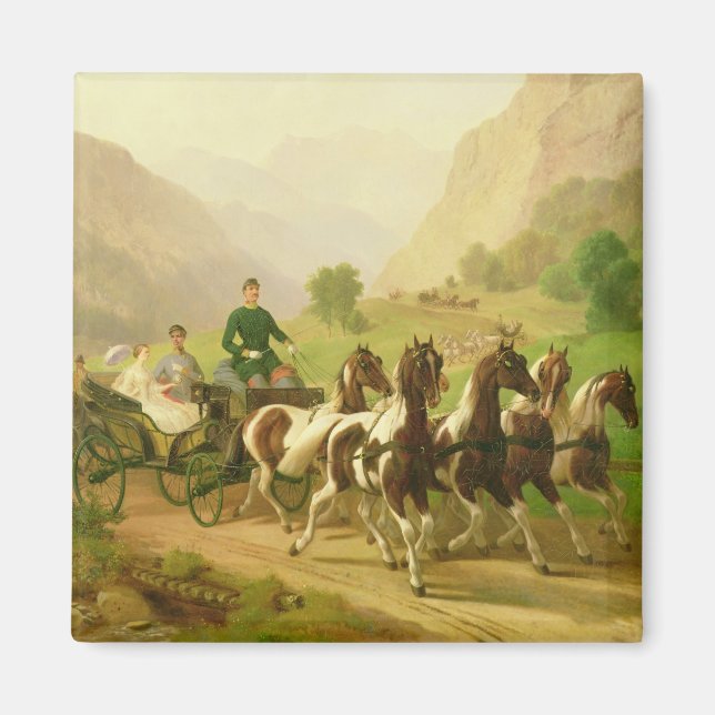 Aimant Franz Joseph Ier d'Autriche (Devant)