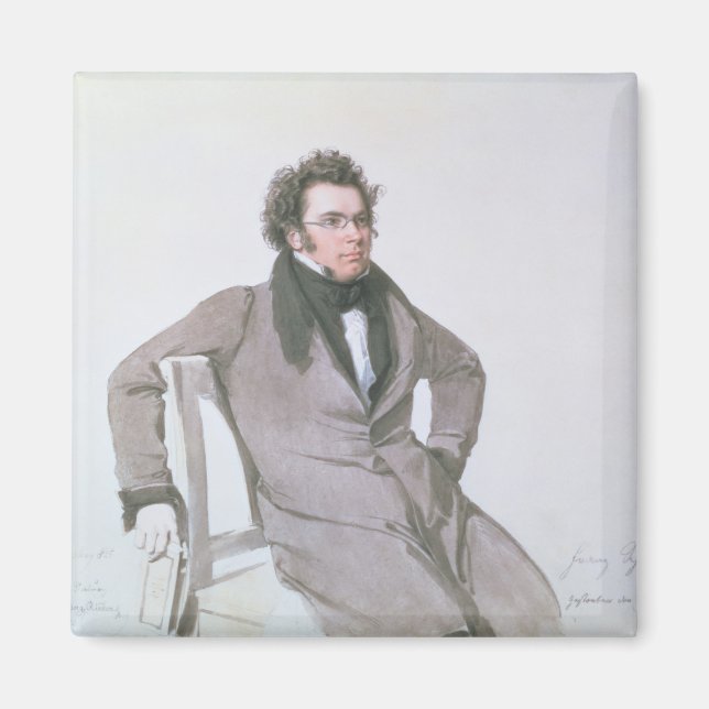Aimant Franz Schubert, 1825 (Devant)