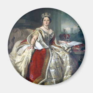 Aimant Franz Winterhalter Portrait Queen Victoria