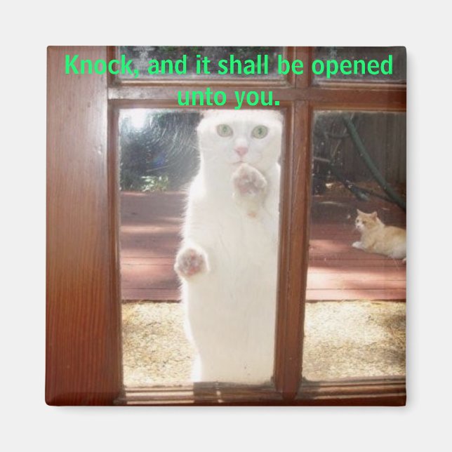 Aimant Frappe, frappe. (Devant)