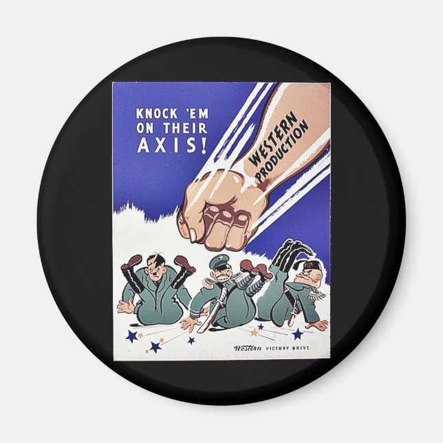 Aimant Frapper Em Sur Leur Axe, Western Production (Devant)