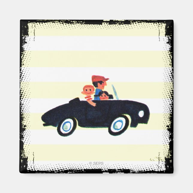 Aimant Frapper la route ouverte 3 (Devant)