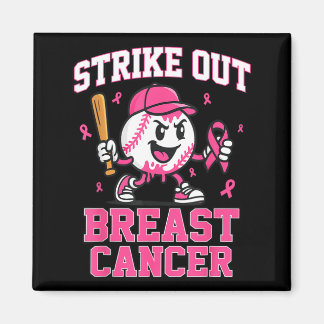 Aimant Frapper le cancer du sein Crème glacée au baseball