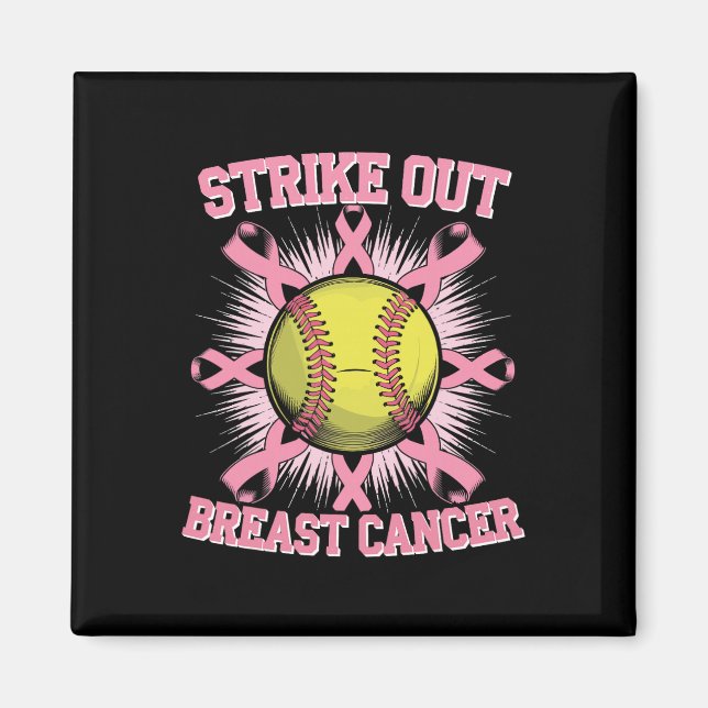 Aimant Frapper le cancer du sein Softll Fight Awareness M (Devant)