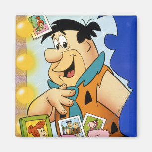 Aimant Fred Flintstone Regardez En Miroir
