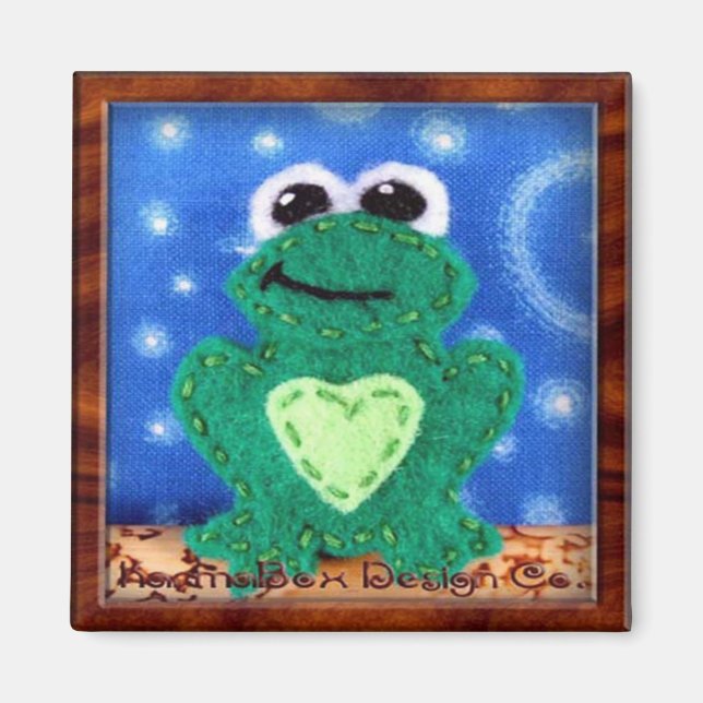 Aimant Freddie la grenouille (Devant)