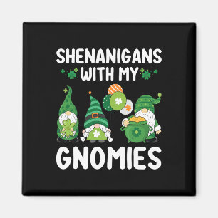 Aimant Fredonnements avec mes gnomes Joyeux Saint Patrick