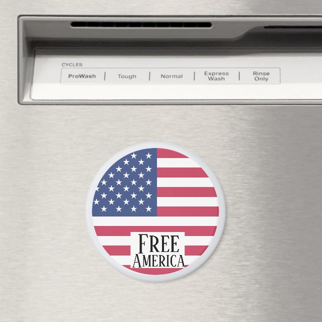 Aimant Free America (In Situ (Lave-vaisselle))