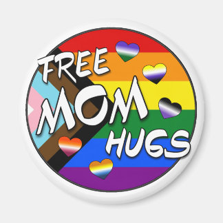 Aimant Free Mom Hugs, show your support for LGBTQIA youth