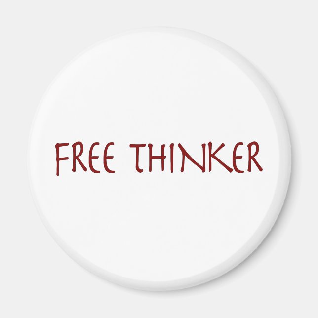 Aimant Free Thinker (Devant)