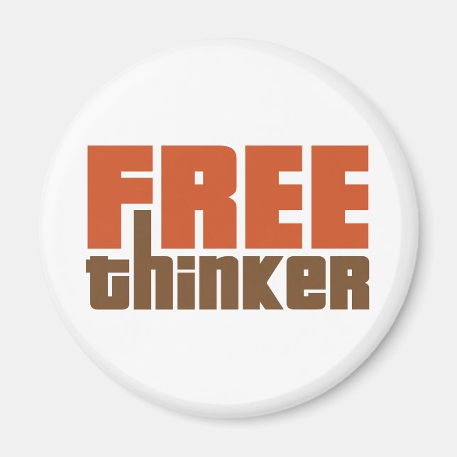 Aimant Free Thinker (Devant)