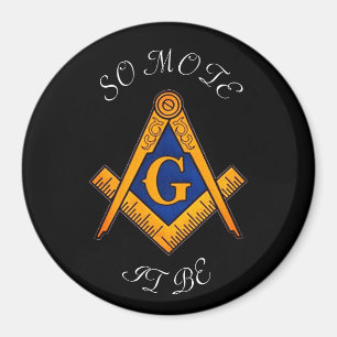 Aimant Freemason Carré et Compass Charité Masonic Magne