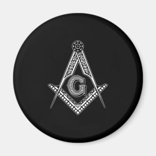 Aimant Freemason (Noir)
