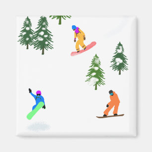 Aimant Freeride Snowboard Snowboard