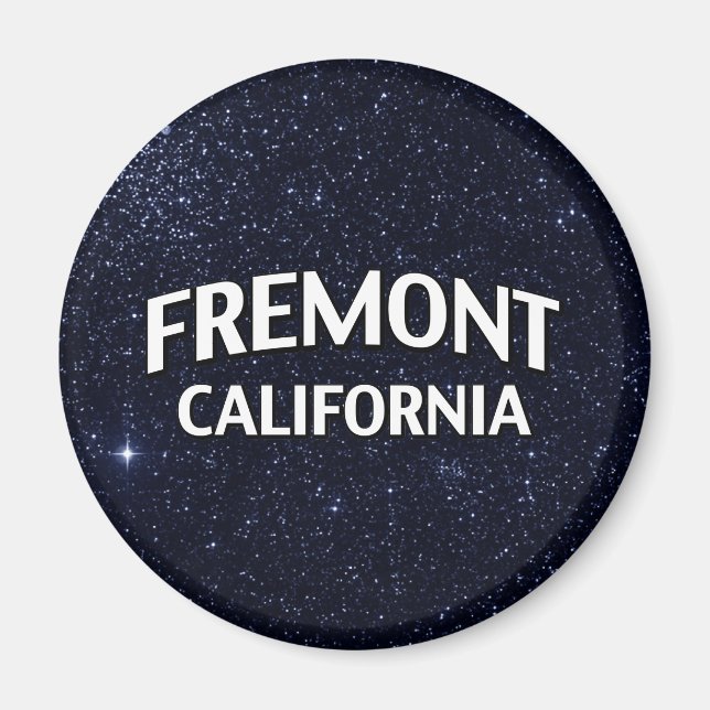 Aimant Fremont Californie (Devant)