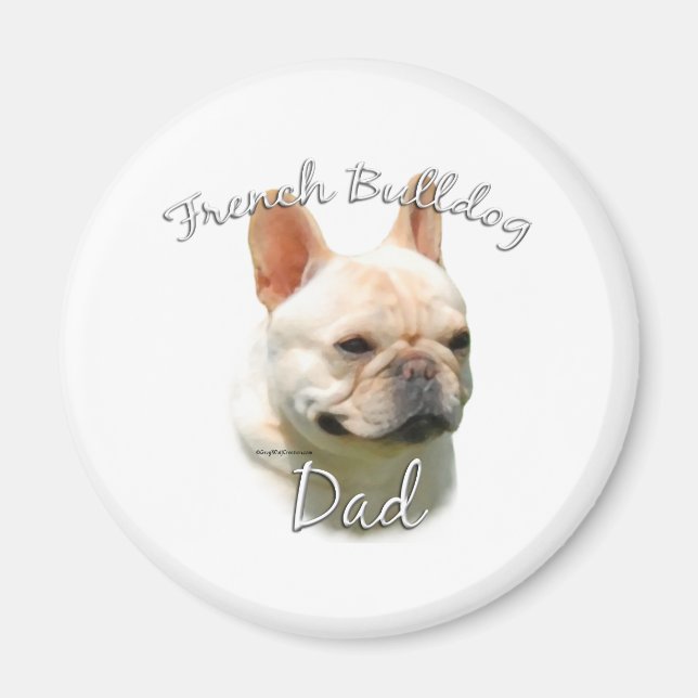 Aimant French Bulldog Dad 2 (Devant)