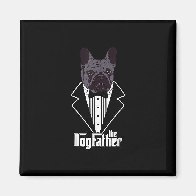 Aimant French Bulldog Papa Frenchie (Devant)