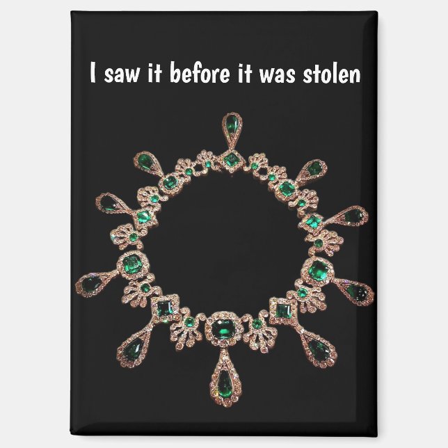 Aimant French Crowned Jewels Before Theft (Recto)