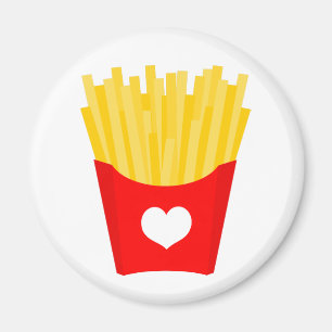Aimant French Fry Love
