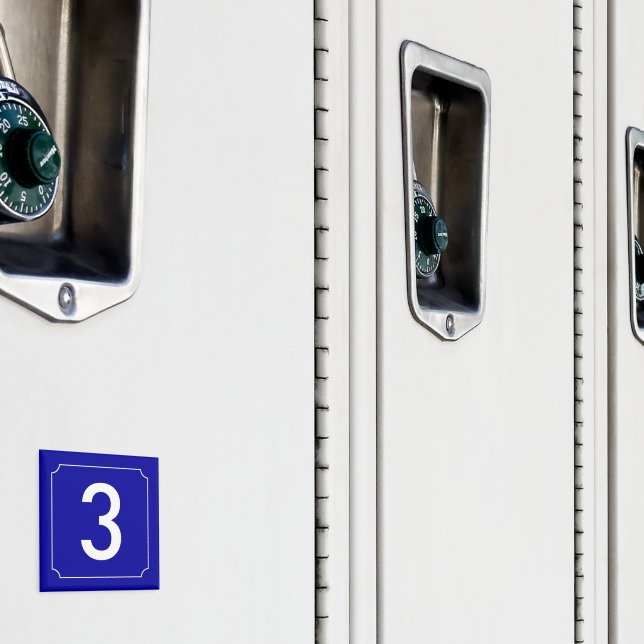 Aimant French House Number (In situ (casier))