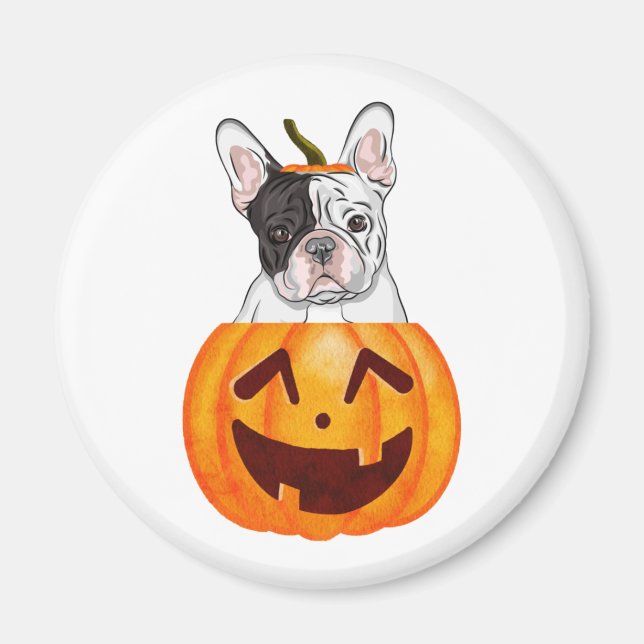 Aimant Frenchie Halloween (Devant)