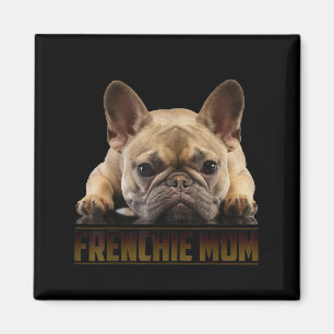 Aimant Frenchie Mama T Femmes French Bulldog Cadeau Chien