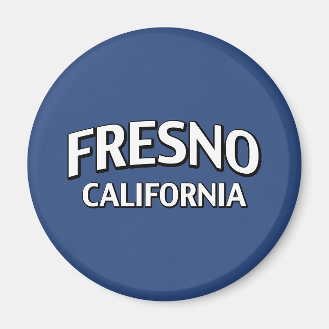 Aimant Fresno Californie (Devant)