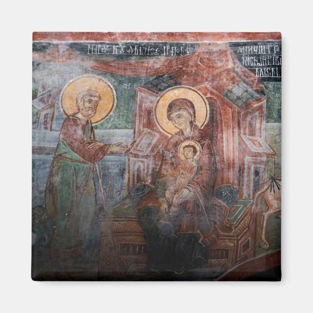 Aimant Fresques de l'église serbe du XIVe siècle, 2 (Devant)