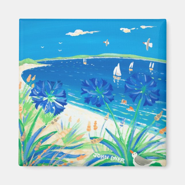 Aimant Fridge Art : Avoir un plongeon, Pentle Bay (Devant)