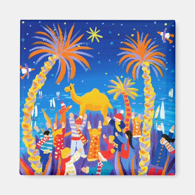 Aimant Fridge Art : Camel Trophy (Devant)