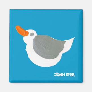 Aimant Fridge Art : Mouette