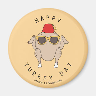 Aimant FRIENDS™ Joyeuse fête de la Turquie