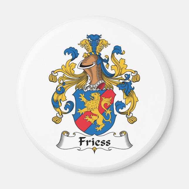 Aimant Friess Family Crest (Devant)