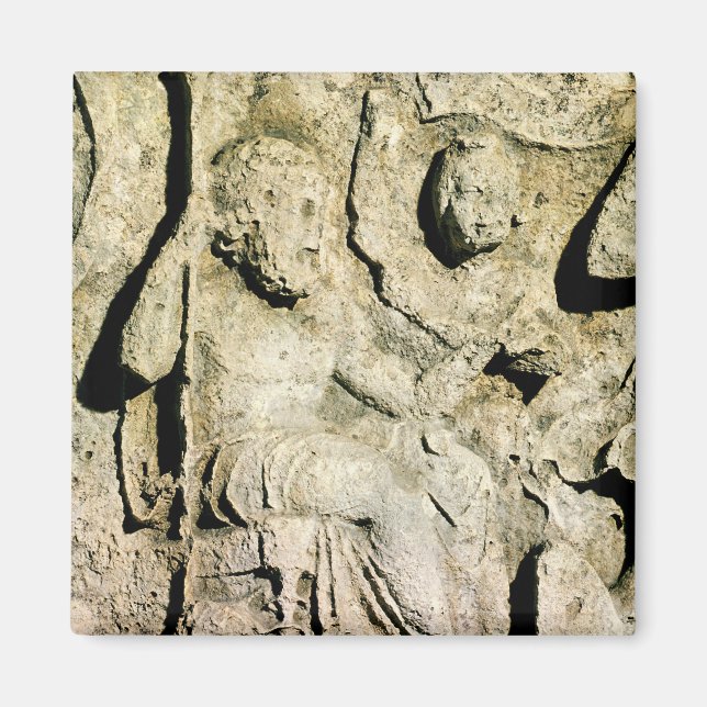 Aimant Frieze représentant le roi Priam et Hecuba (Devant)