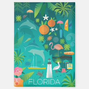 Aimant frigérateur Floride
