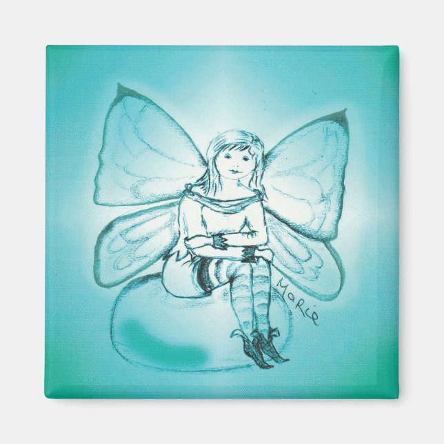 Aimant frigo Aquamarine (Devant)