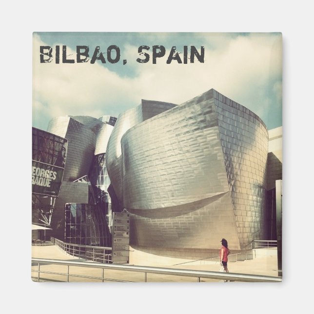 Aimant frigo Bilbao Espagne (Devant)