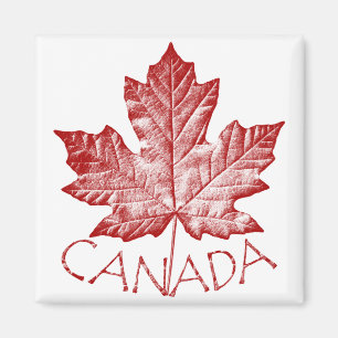 Aimant frigo Canada Souvenir Canada Feuille d'érab