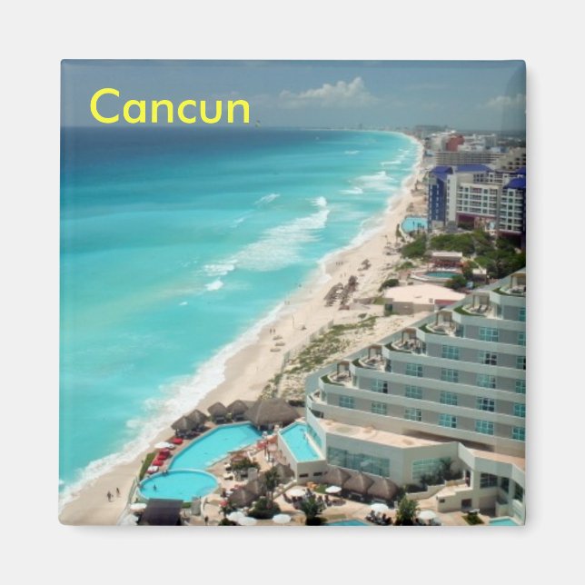 Aimant frigo Cancun (Devant)
