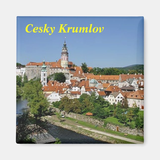 Aimant frigo Cesky Krumlov (Devant)