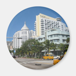 aimant frigo de Miami Cityscape