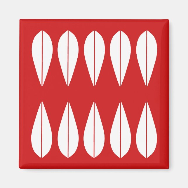 Aimant frigo de style vintage Cathrineholm. (Devant)