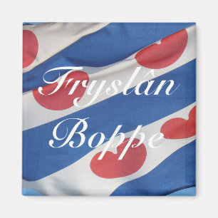 Aimant frigo Drapeau Frise (Fryslan Boppe)