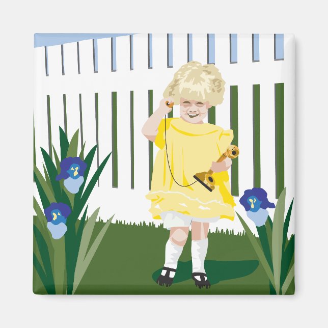 Aimant frigo "Hello Daddy" (Devant)