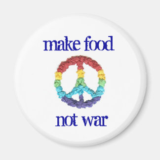 Aimant frigo Make Food Not War