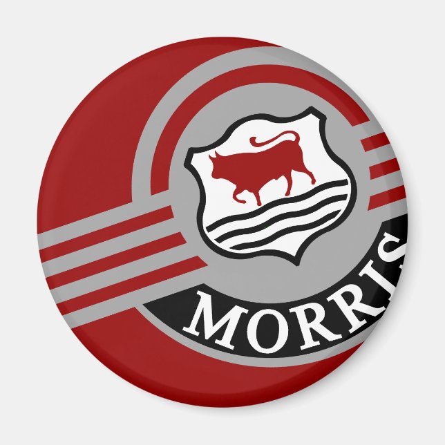 Aimant Frigo Red Morris Minor (Devant)