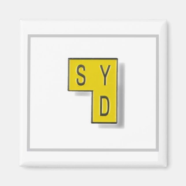 aimant frigo SYD (Devant)