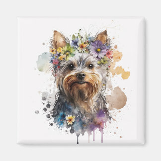 Aimant frigo Yorkie classique