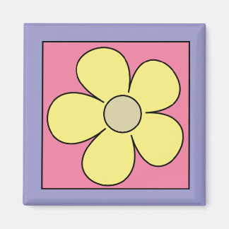 Aimant frigorifique à cartons de fleurs