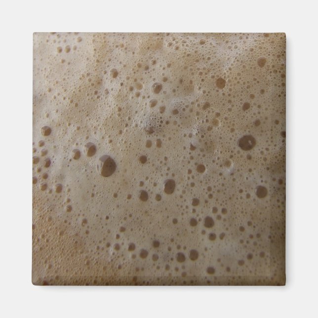 Aimant frigorifique au café (Devant)